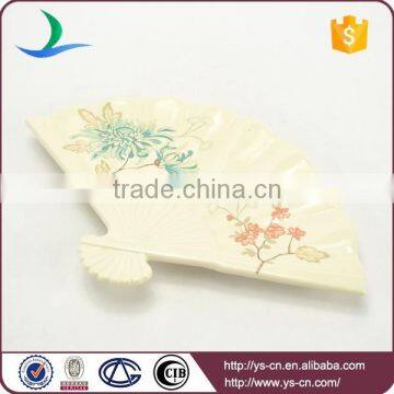 Funny White Stoneware Decorative Plate for House photo-3