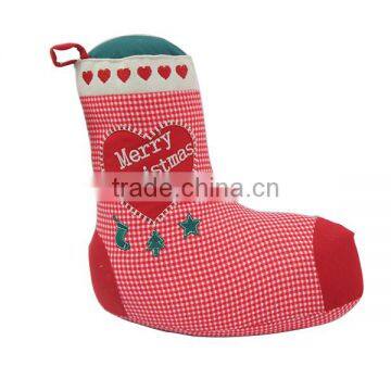Store More Christmas Sock Sand Stuffed Cotton Foot Door Stop photo-4