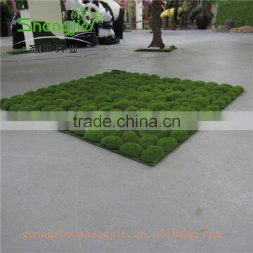 SJLJ013314 Cheap Artificial Moss Mat / Decorative Plastic Moss photo-3