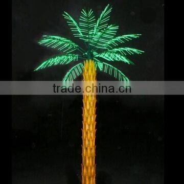 Cheap artificial professional high quality decorative lighted coconut palm trees