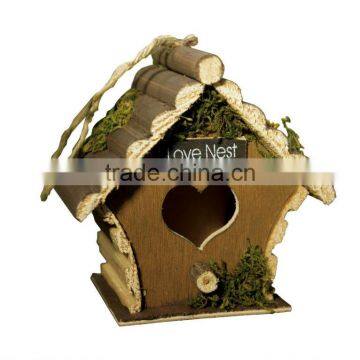 wooden birds house design