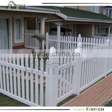 High qualtiy cost effective white picket fence aluminium insert