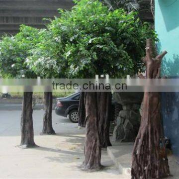 China Wholesa Decoration Tree /outdoor UV Proof Vivid Looking Bionic Barks Ornament Artificial Ficus Tree photo-4