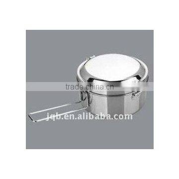 stainless steel round lunch box