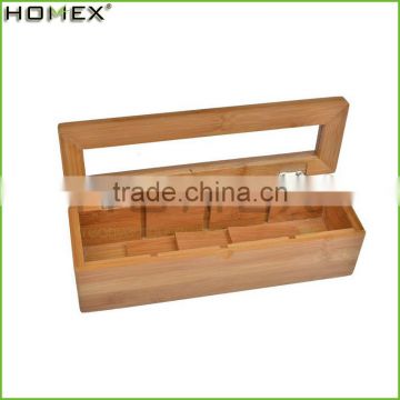 Tea Box Packaging, Bamboo Tea Box Wooden, Tea Bag Box/Homex_Factory