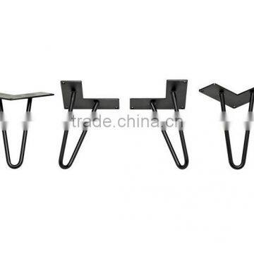 best selling Royal French style furniture metal hairpin leg for Bedroom Furniture