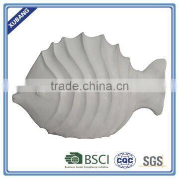 Baby Like Poly Resin Waved Fish Decor Figurine photo-3