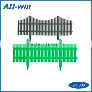 garden build victorian PVC plastic fencing for garden plants protection