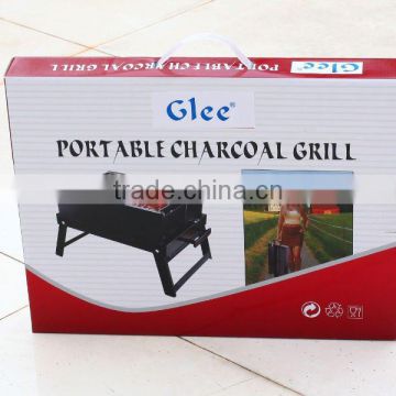 Folding Charcoal cast iron bbq grills