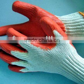 Economic latex coated glove