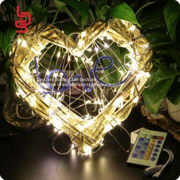 waterproof led soft copper wire christmas tree decoration light light set firefly rice smd light string