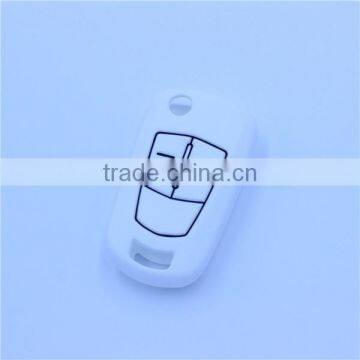 Silicone Remote Skin Cover Fit for Opel Vauxhall 3 Button Flip Remote Key Case photo-4