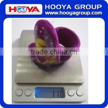 Plush Slap Bracelets Heart Shape Bangles photo-3