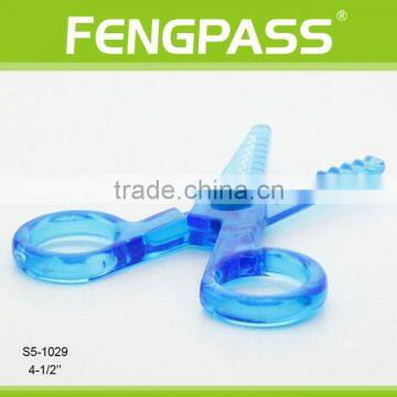 S5-1029 4.5 Inch Plastic Childrens Scissors photo-3