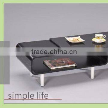 Living Room Coffee Table Modern Design Wooden Side Tea Table photo-6