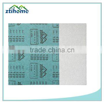 White Coated Dry Grinding Sand Paper Factory photo-3