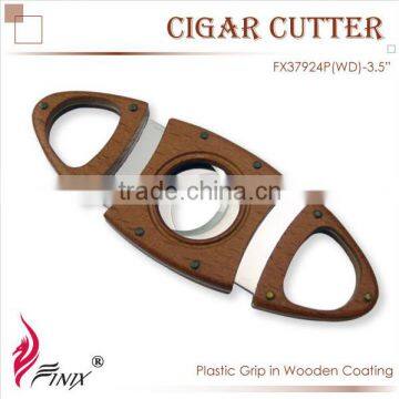 Colorful Coating Oval Shaped Cigar Cutters photo-4