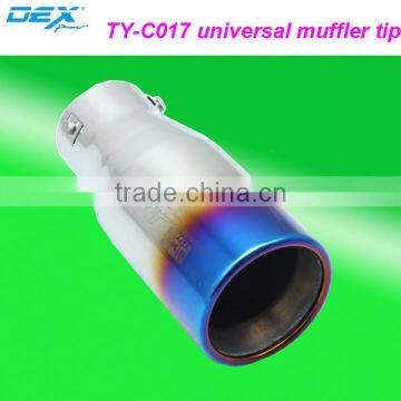 factory price high quality auto universal exhaust tip