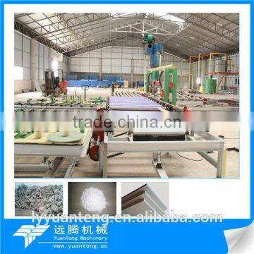 Full automatic plaster board making machine with capacity 2-30million per year