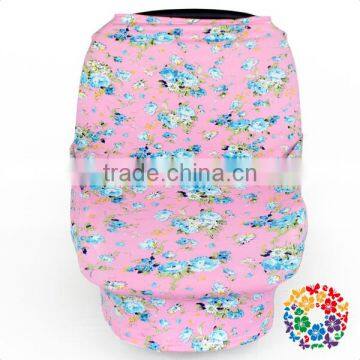 Latest Floral Print Baby Car Seat Canopy Baby Mom Nursing Cover Newborn Kids Funny Car Seat Covers photo-5