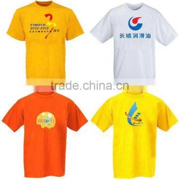 Promotional men custom t shirt printing wholesale