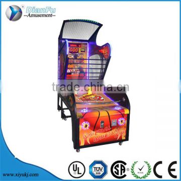 kids coin operated arcade amusement basketball game machine/luxurious basketball game machine for sale