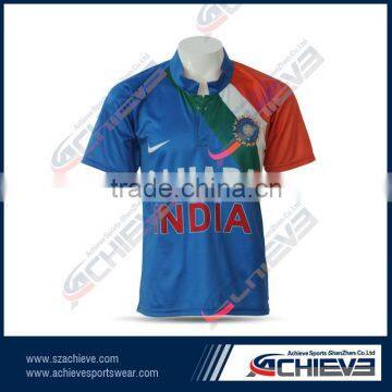 Sublimation Motocrosse Jersey, Stand Collar Racing Shirts for Men