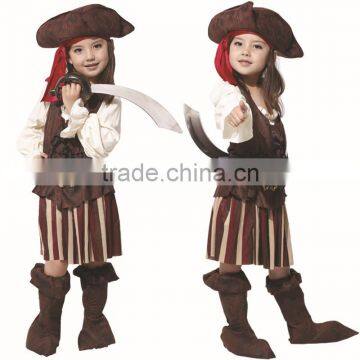 Cute girl Halloween pirate costume HN008