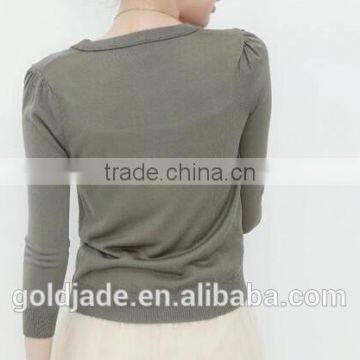 Hand Knitted Cardigan Sweater for Women ,summer Cardigan Knitted for Women Anti-uv,hand Knitted Cardigan for Women Wholesales photo-6