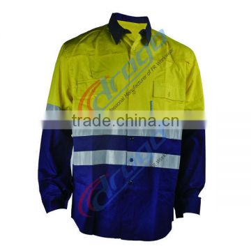 UPF 50+ sun protection shirt for mining workman