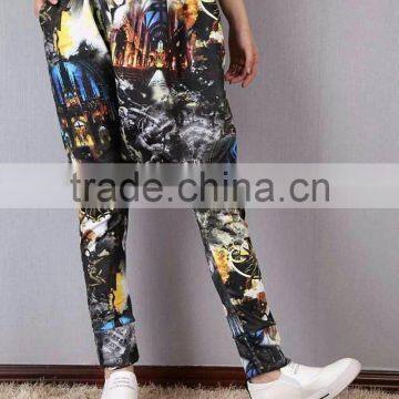 2016 New Arrival Personalized Street Trendy Women Print Hip Hop Pants photo-3