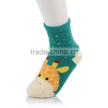 Hot Selling Warm Thick cartoon Coral Fleece Socks