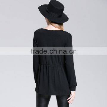 Zm30760a 2016 New Designs Plus Size Women Blouse Fashion Maternity Clothing photo-2