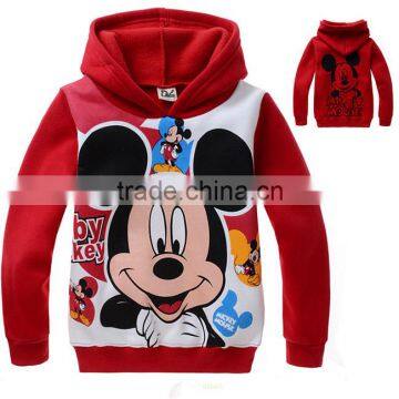 Fancy Design Cartoon Cute Hoodies With Hood for Kids