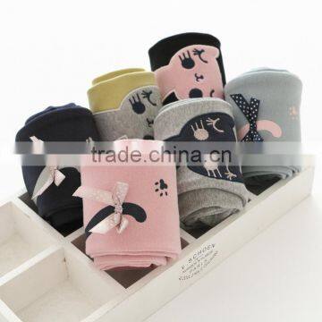 S60615B 2017Autumn New Casual Printing Cute Cat Pants Baby Girl Cotton Elastic Leggi photo-2