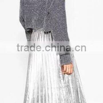 EY0865S 2016 Fancy Women Colorful Crochet Pure Color Knitted Winter Pullover Sweater photo-5