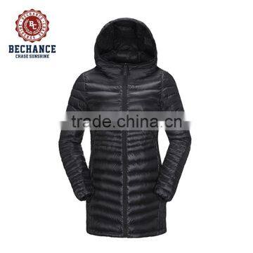 H1041 Women Ultralight Down Jacket Winter Warm Clothing Long Coat