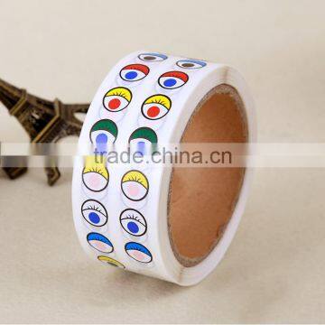 Carton Sticker Roll Shape Multcolor Sticker for Kids Coated Art Paper Sticker With Lamination Sticker for Children Education photo-4