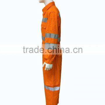 Wholesale Reflective Safety Orange Coverall for Men photo-3