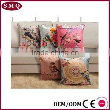 Bright Color Forest Printing Wholesale Pillow Cover photo-2