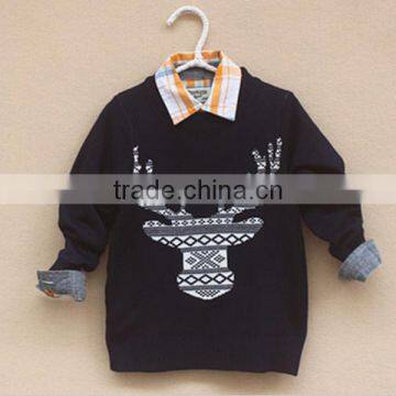 Goods For Children Clothes 2015 Autumn Winter Children's Clothing Pullovers Boys Sweaters photo-3