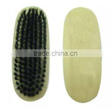 High quality best wooden handle bristle shoe brush