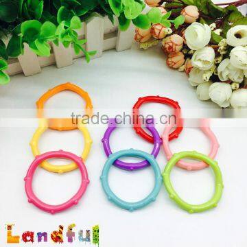 FDA Approved EVA Round Infant Relief Circle Plastic Ring For Baby Teether