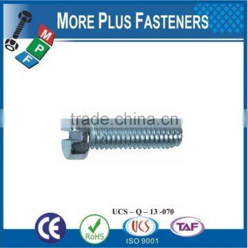Made in Taiwan Machine Screw Metric DIN 84 Slotted Cheese Head Stainless A2 A4 photo-5