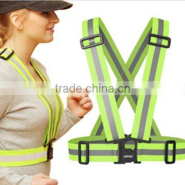 customized cheap 3m blue mesh fabric reflective safety vest