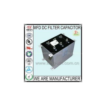 2014 Best Seller Low ESR and Long Lifetime MFD DC FILTER CAPACITOR