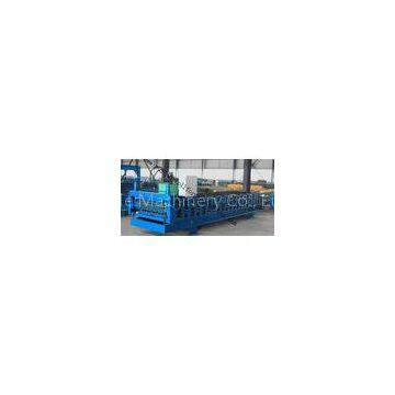 High Speed Standing Seam Double Layer Roll Forming Machine , Roofing Tile Making Machinery