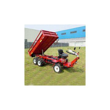Agricultural diesel engine wheel transporter
