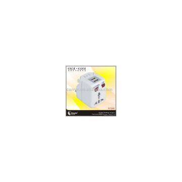 universal travel adaptor with double usb/travel adapter(CE,FC,ROHS Approval)