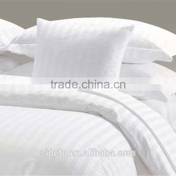 Luxury Star Hotel Satin Stripe Duvet Cover supplier